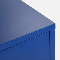 Komody|inny Komoda metalowa BLISFUL ultramaryna