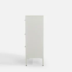 Dzieci inny Komoda metalowa z szufladami BLEIZ jasnoszara