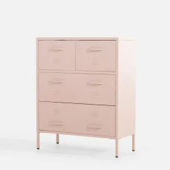 inny Komoda metalowa z szufladami BLEIZ brzoskwiniowa