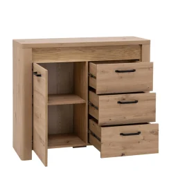 Komody|Esteti Komoda MORIS 1D3S z oświetleniem