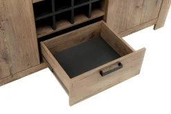 Komody| Komoda rustykalna z miejscem na wino RAPALLO