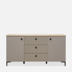 Esteti Komoda ryflowana do salonu DOMINICA