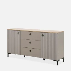 Esteti Komoda ryflowana do salonu DOMINICA