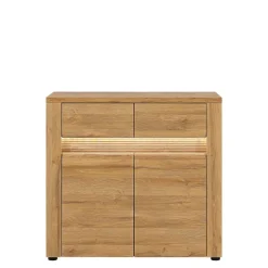 Furni Home Komoda SANDY 2D2S S2 z oświetleniem