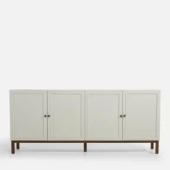 FORTE Komoda szara z szufladą PENKRIDGE 199.3 cm