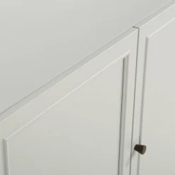 Komody|FORTE Komoda szara z szufladą PENKRIDGE 149.6 cm