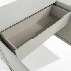 Komody|FORTE Komoda szara z szufladą PENKRIDGE 149.6 cm