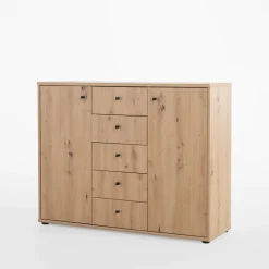 FORTE Komoda TEMPRA 2 2D5S dąb artisan