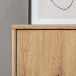 FORTE Komoda TEMPRA 2 niska 2D dąb artisan