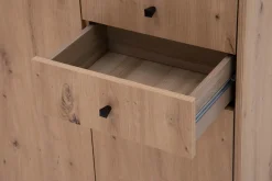 FORTE Komoda TEMPRA 2 niska 2D2S, dąb artisan
