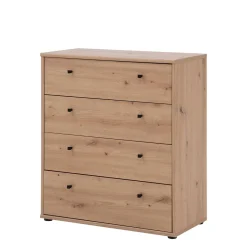 Komody|FORTE Komoda TEMPRA 2 4S dąb artisan