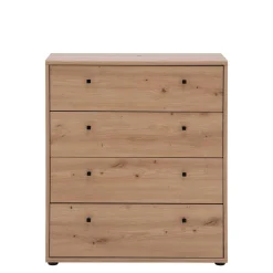 Komody|FORTE Komoda TEMPRA 2 4S dąb artisan