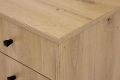 Komody|FORTE Komoda TEMPRA 2 wysoka 2D2S dąb artisan