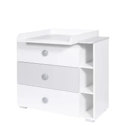 Dzieci Komoda TOP BABY szara
