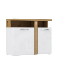 Komody|FORTE Komoda TULUZA 2D z oświetleniem