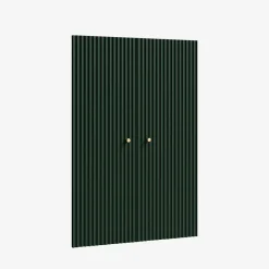 Komody| Komoda wysoka PARII butelkowa zieleń