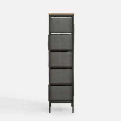 inny Komoda wysoka z tkaniny LENISSO