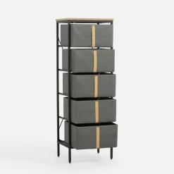 inny Komoda wysoka z tkaniny LENISSO