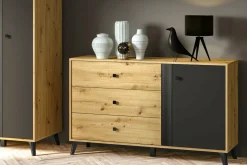 Komoda z 3 szufladami ELIZABETH 138 cm