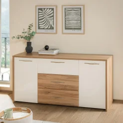 inny Komoda z 3 szufladami GALA wysoki połysk