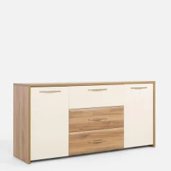 inny Komoda z 3 szufladami GALA wysoki połysk