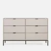 Komody|inny Komoda z 6 szufladami kaszmir CARMEN