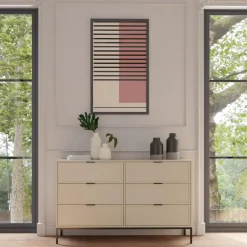 Komody|inny Komoda z 6 szufladami kaszmir CARMEN