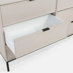 Komody|inny Komoda z 6 szufladami kaszmir CARMEN