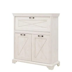 FORTE Komoda z barkiem styl prowansalski szeroka KASHMIR