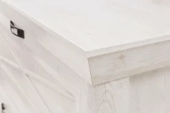 FORTE Komoda z barkiem styl prowansalski szeroka KASHMIR