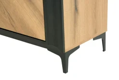 Komody|DiTrendi Komoda z czarnym dekorem FRAME 148,5 cm