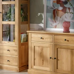 inny Komoda z litego drewna PAOLA brzoza naturalna