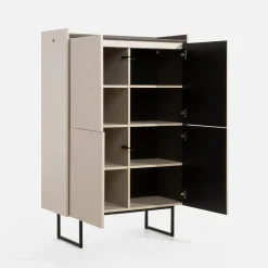 LENART Komoda z oświetleniem LAGO 98 cm