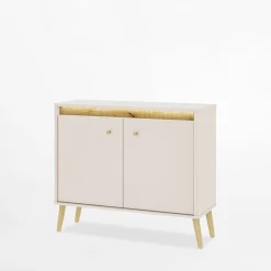 Komody|DiTrendi Komoda z oświetleniem LORENA 106 cm kaszmir