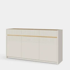 Komody|FORTE Komoda z oświetleniem OAK SQUERE 160 cm