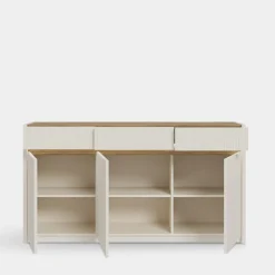 Komody|FORTE Komoda z oświetleniem OAK SQUERE 160 cm