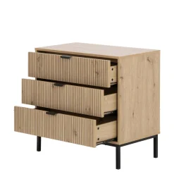 Komody| Komoda z ryflowaniem SALA