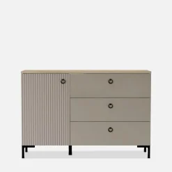 Komody|Esteti Komoda z szafką i szufladami DOMINICA