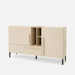 Dzieci inny Komoda z szufladą beżowa SERGIO