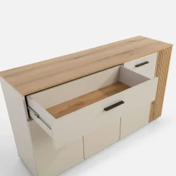 inny Komoda z szufladą kaszmirowa FREZO