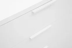 Komoda z szufladami biała MUNDI 120 cm