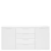 Komody| Komoda z szufladami biała MUNDI 170 cm