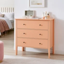 Dzieci inny Komoda z szufladami brzoskwiniowa TIXER