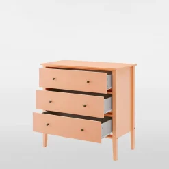 Dzieci inny Komoda z szufladami brzoskwiniowa TIXER