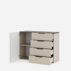DiTrendi Komoda z szufladami CREMONA 105 cm