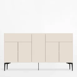 inny Komoda z szufladami kaszmirowa SKY45