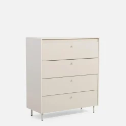 Komody|LENART Komoda z szufladami na metalowych nóżkach TORINO kaszmir