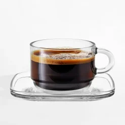 inny Komplet 6 filiżanek ze spodkiem 200 ml