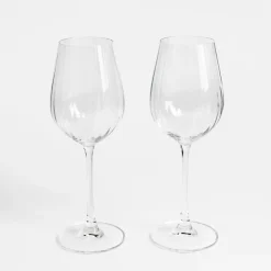 Bohemia Komplet 2 kieliszków do białego wina COLUMBA OPTIC 400 ml