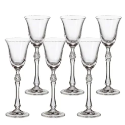 Kieliszki| Komplet 6 kieliszków do likieru PARUS BOHEMIA